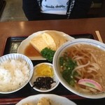 みす美 - 出汁巻き定食　うどん