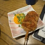 串揚げ とろろ鍋 華金 - 