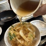 揚げたて天ぷら から天 - 　⭕️お茶漬けに〜　