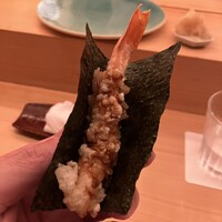 鮨おにかい＋1 - 揚げたて海老天やばいです