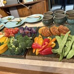 enboca Oiwake - 窯焼きする前の野菜たち