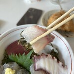 堂ヶ島食堂 - 海鮮漁師丼②