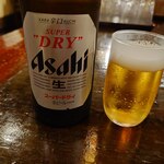宗平 - 瓶ビール600円で乾杯！