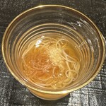 新ばし 星野 - 冷たいそうめん　生姜　茗荷