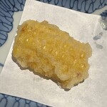 新ばし 星野 - とうもろこし　天ぷら