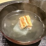 新ばし 星野 - 天草海うなぎと冬瓜　お椀