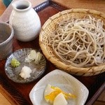 蕎麦と杜々 - おせいろ780円