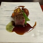 あかん鶴雅別荘　鄙の座 - 北海道産黒毛和牛ロースト