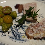 肉とワイン Jinen - お肉の前菜３種