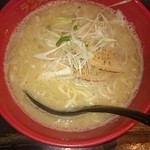 ラーメン海鳴 - 魚介とんこつ(カタ)７００円