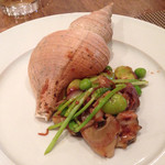 14.6月（夜） つぶ貝XO醤炒め