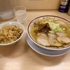 田中そば店  - 中華そば+味付玉子+特製肉めし