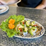 ペンタイ - 生海老のサラダからスタート