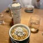 Chinese restaurant KUE - シラス（和歌山産）の炒飯　と尾鈴山蒸留所の貴重なシングルモルトウィスキーで