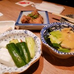 しんぽ - お通し4種類！