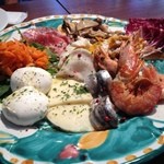 ナポリスタカ 神谷町店 - 前菜の盛り合わせ