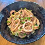 八戸バル168 - イカ丼ランチ1000円