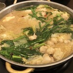 もつ鍋ながまさ - 仕上がってきましたよー♪