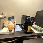 カレーのあさくま - 帰りにホットかアイスのコーヒーがもらえた