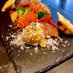 炭焼きイタリアン Black - 前菜盛り合わせ