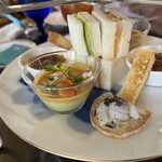 富士屋ホテル ラウンジ - 下段のセイボリー