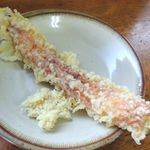 手打うどん 松岡 - ちくわ天