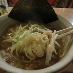 屋台拉麺　身空 - 醤油拉麺(塩魚汁＋煮干し)750円