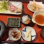 小魚阿も珍 神辺店 - あも珍味定食　1,380円