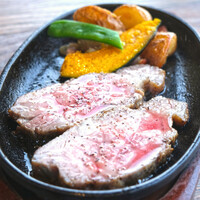 THE KINTAN STEAK - 錦雲豚のジンジャーステーキ(120g) 1480円