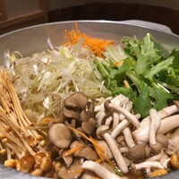 神戸牛 しゃぶしゃぶ おもき 離れ 銀座店 - しゃぶしゃぶの野菜