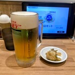 福しん - 生ビール・ザーサイ付き