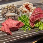 楽韓堂 ウラなんば店 - 刺身盛り合わせ