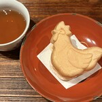 厳選焼鳥 一石三鳥 - フレーバーティー　塩ジェラートもなか