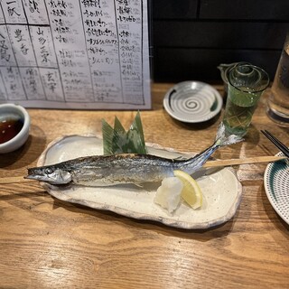 魚酒場 二つめ - 料理写真:秋刀魚塩焼き