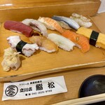美登利寿司 鮨松 - にぎりランチ