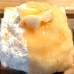 ハチコオリ - 桃レアチーズ