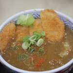 どんどん - 料理写真:カレーうどん(カツトッピング)