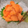 カウンター割烹 みおつくし (リーガロイヤルホテル大阪) - 雲丹のお造り　海苔で巻いていただく
