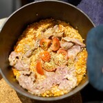 みかわや - 炊けてない、炊き込みご飯(泣)