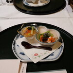 水明館 - 先付と前菜