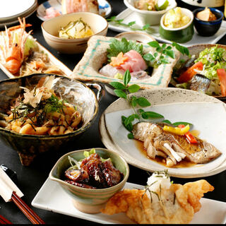 三重の旬なお魚でこだわりコース料理