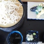 紋平茶屋 - 特製紋平そば１３００円