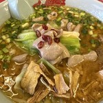山岡家 - もつがもちもちで美味しい！スープが濃い！