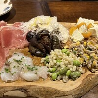 オステリア ラストリカート - 前菜8種盛り