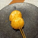 串揚げ あとわ - 串揚げ 半熟うずら玉子