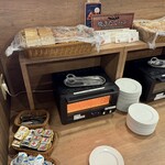 ホテルルートイン - パン美味しかった