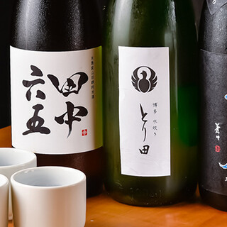 地酒をはじめ、ソフトドリンクでも福岡らしい一杯をご用意
