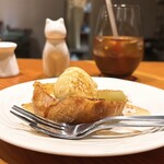 創作鉄板焼き ラフアージョ - フレンチトースト＆紅茶❤️