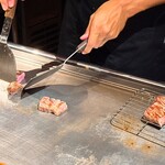 創作鉄板焼き ラフアージョ - う、うまそっ(*´﹃`*)❤️