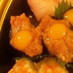 回転寿司すノ家 - うずら鉄火